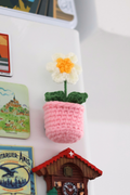 Magnet Fleur Rosée Fleurie