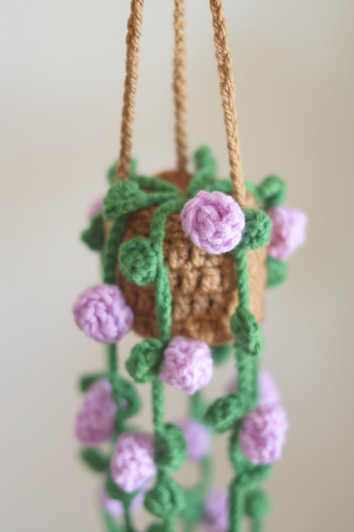 Suspension Florale Lavande
