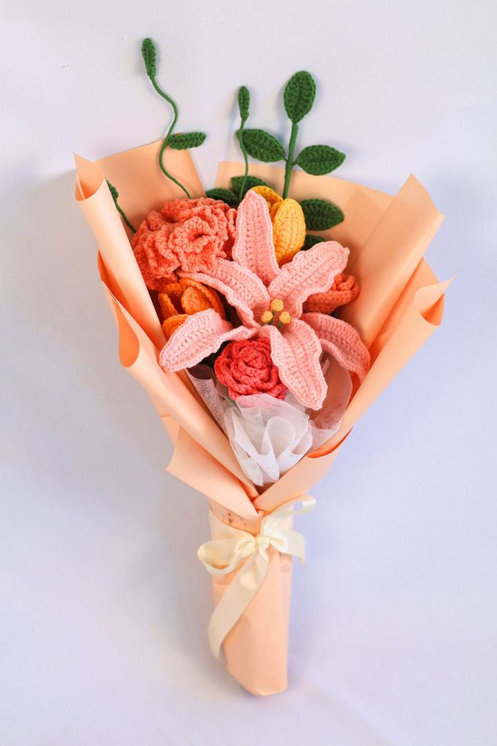 Bouquet Éclat Corail
