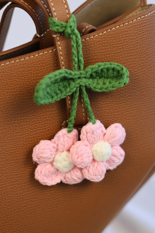 Accessoire de sac Rose Poudré