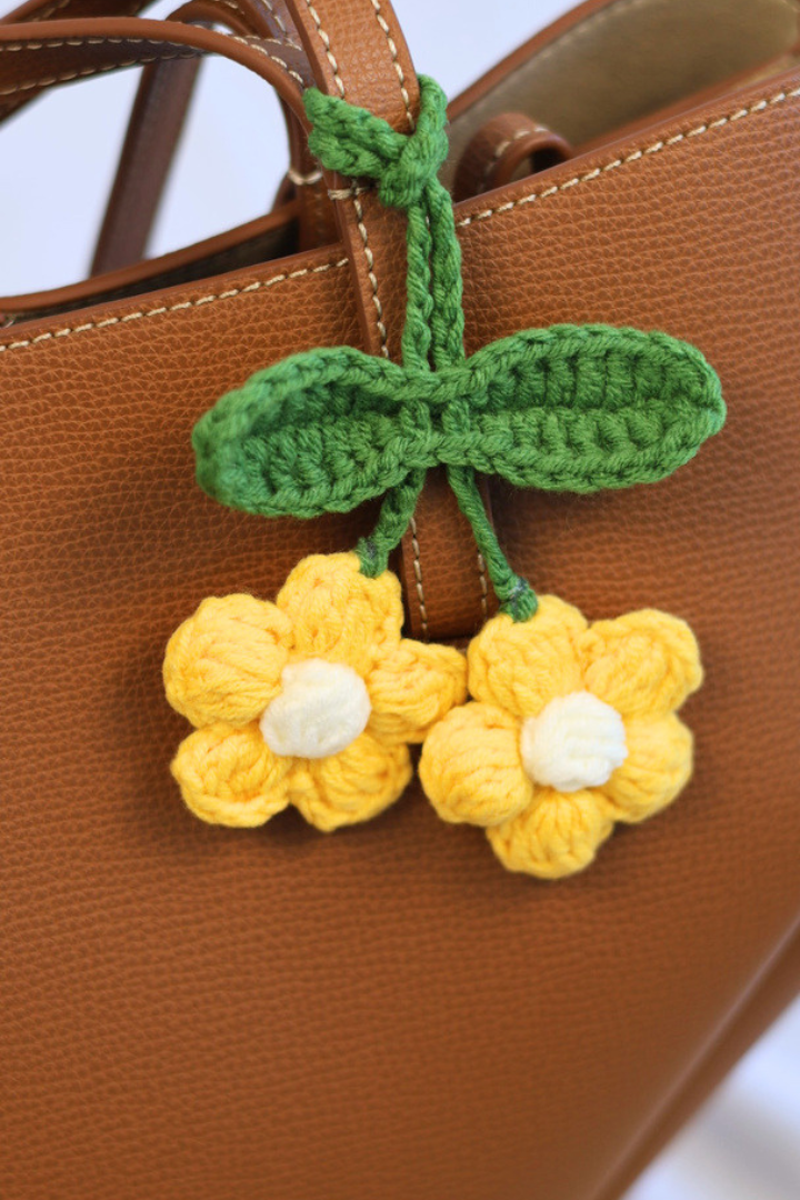Accessoire de sac Soleil Fleuri